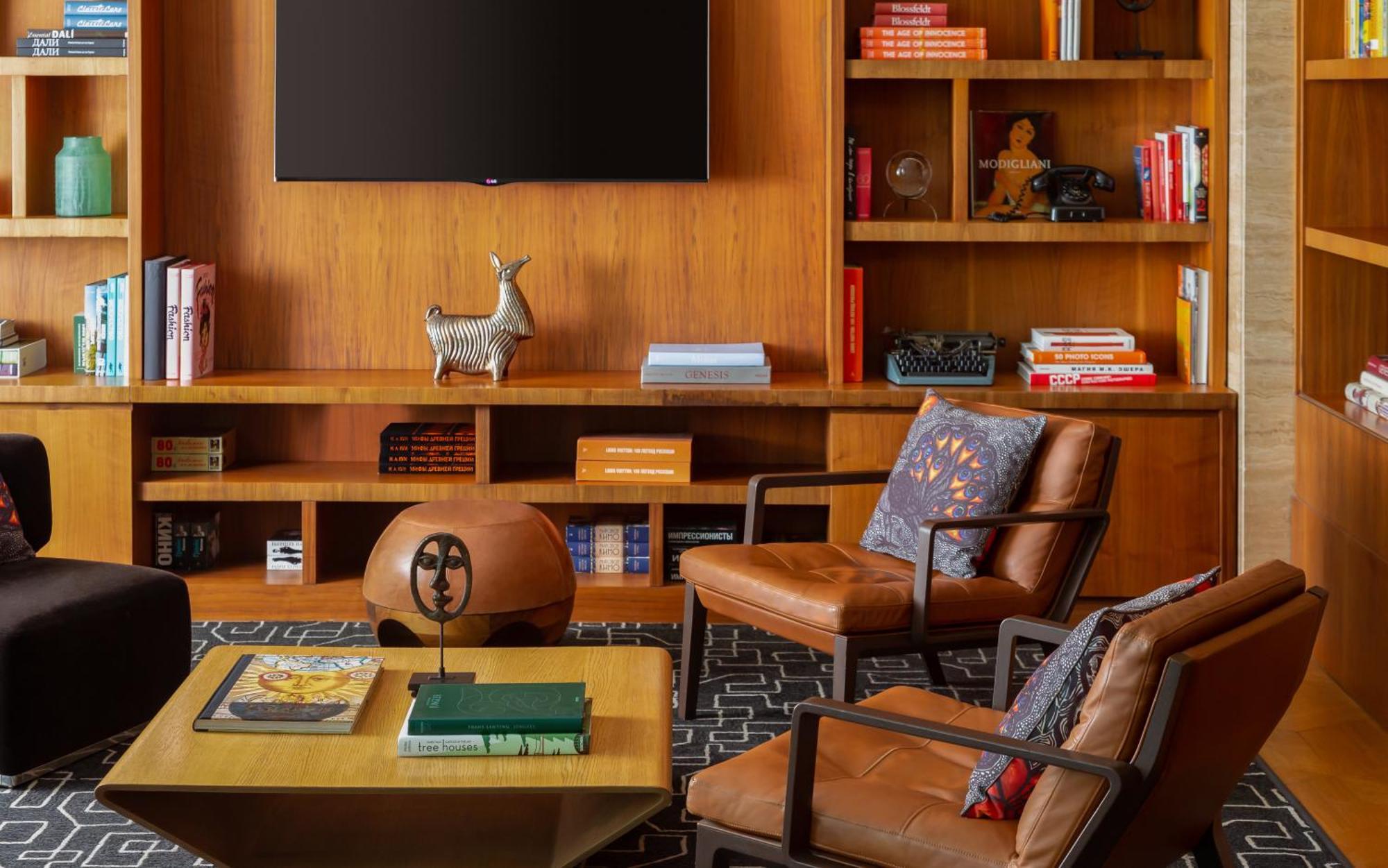 Sheraton Baku Intourist Exteriér fotografie The Library at The Westin